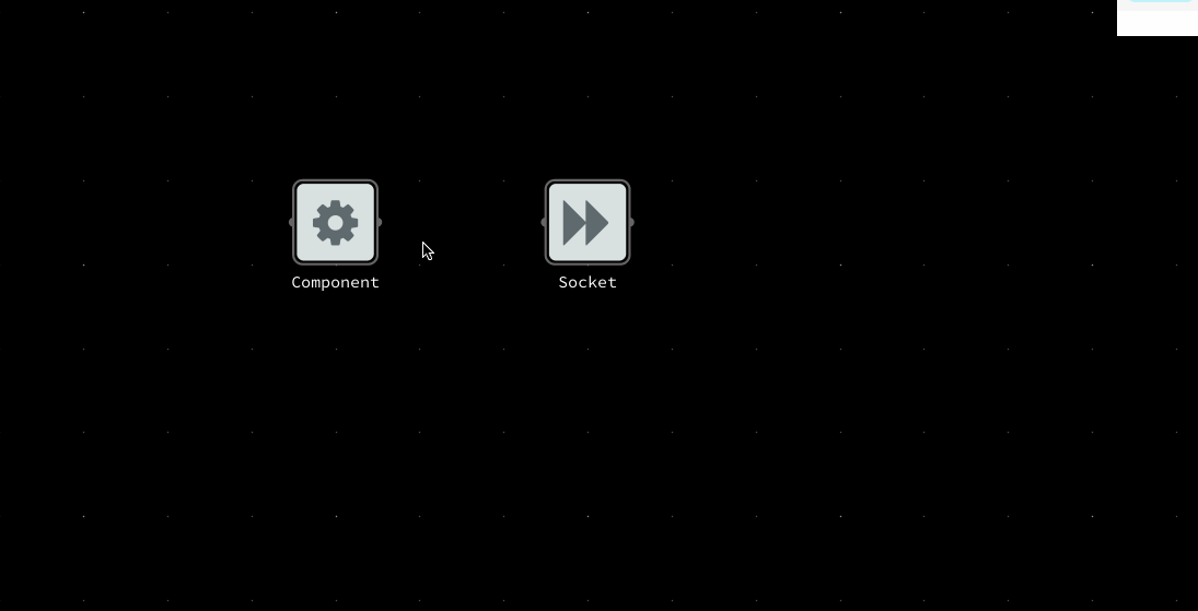 sockets connecting, sending data, and disconnecting